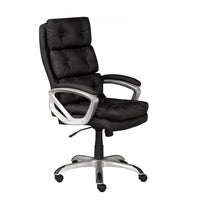 Brassex Elius Executive Office Chair - Black-Small parcel