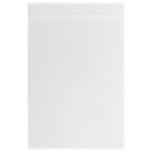 JAM Paper Cello Sleeves with Self Adhesive Closure, 5 7/16 x 7.38, Clear, 100 Pack (A7CELLO)-Clear