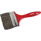 Aurora Tools Ap300 Series Paint Brush, Natural Bristles, Plastic Handle, 4" Width - 12 Pack-Brush Thickness 5/8"