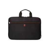 Swiss Gear 15.6" Laptop Sleeve with Handles, Black-Designed to hold most 15.6" laptops