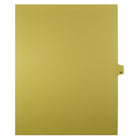 Mark Maker Legal Exhibit Index Tab Buff Single Tabs, 1/25th Cut, Letter Size, No Holes, Number 38, 25 Pack-Buff Single Tabs, 1/25th Cut