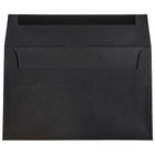 JAM Paper A9 Invitation Envelopes, 5.75 x 8.75, Black Linen Recycled, 1000 Pack (900906807B)-Size: A9 (5 3/4" x 8 3/4")