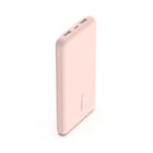 Belkin, BoostCharge 10,000 mAh 3-Port Power Bank - Rose Gold-This BoostCharge power bank lets you simultaneously charge up to 3 devices with a USB-C port and 2x USB-A ports. Get a fast, dependable charge to your iPhone.