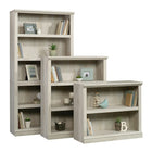 Sauder 423031 Miscellaneous Storage 2 Shelf Bookcase, Chalked Chestnut-Top surface can hold up to 25 lbs; Center shelf can hold up to 35 lbs; Bottom base shelf can hold up to 50 lbs