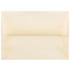 JAM Paper 4bar A1 Envelopes, 3.63 x 5 1/8, Translucent Vellum Spring Ochre Ivory, 250 Pack (1591612H)-Spring ochre translucent envelope