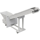 Dahle Powertec 919 CB High Capacity 16"W Belt Conveyor-16" wide rubber conveyor belt rapidly removes shredded waste