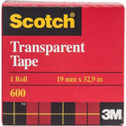 Scotch Transparent Tape, Boxed, 19mm x 32.9m, 2 Pack-Glossy finish
