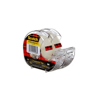 Scotch Transparent Tape with Dispenser - 19mm x 32.9m - 2 Pack-Glossy finish