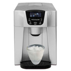 Frigidaire Compact Ice Maker And Water Dispenser - Silver-Dispenses water and ice