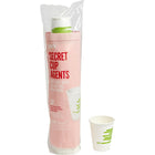 Perk Compostable Paper Hot Cups - 12 oz. - 500 Pack-Lined with PLA to protect against leaks