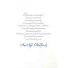 Mill Brook Studio "Merry Christmas" Blue Greeting Cards with Envelopes - 5-3/8" x 7-3/4" - 18 Pack-External Message: Merry Christmas