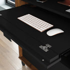 Sauder - 430053 Harvey Park Computer Cabinet - Grand Walnut-Right door features two adjustable shelves with retaining lip.