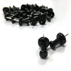 JAM Paper Push Pins, Black Pushpins, 2 Packs of 100, 200 Total (222419046a)-5