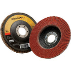 3M Cubitron Ii Flap Disc 967A, 4-1/2" x 7/8", Type 27, 60+ Grit, Ceramic - 12 Pack-Abrasive Material: Ceramic