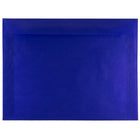 JAM Paper 9 x 12 Booklet Envelopes, Purple Translucent Vellum, 25 Pack (1592188)-Primary blue