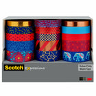 Scotch Expressions Washi Tape - Assorted Sizes - 15 Rolls/Pack (C1017-15-P1)-Washi Tape