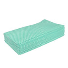 Hospeco Saniworks Econo Disposable Cloths, Green, 150 Pack-Dimensions: 13" x 21"