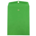 JAM Paper 10 x 13 Open End Catalog Envelopes with Clasp Closure, Brite Hue Green Recycled, 100 Pack (87519)-Christmas green