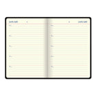 Letts Undated Icon Plan Ahead 5 Year Diary - 8 1/4" H x 5 3/4" W - Black-Sewn bound
