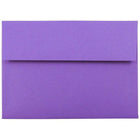 JAM Paper A7 Invitation Envelopes, 5.25 x 7.25 Brite Hue Violet Purple Recycled, 100 Pack (80278g)-Violet
