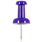 JAM Paper Push Pins, Purple Pushpins, 3 Packs of 100, 300 Pack (222419053g)-Everything that you can hang on a board looks better with coloured pushpins