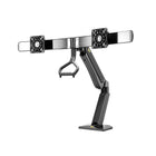 North Bayou 24"-32" Gas-Strut Desktop Dual Monitor Arm - Black (F32-B)-Compatible Screen Size: 24" - 32" (x2)