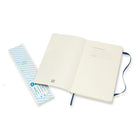 Moleskine Large Notebook – Ruled – 96 Sheets – Sapphire Blue – Soft Cover-96 sheets
