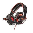 Packard Bell Falcon 5 Elite Gaming Headset With LED Lights - Red-Sound responsive LED Lightstrip