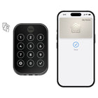 Yale 450 Assure Lock 2 Plus with Apple Home Keys and Wi-Fi - Black Suede-Using Apple home keys, a simple tap with your iPhone or Apple Watch is all it takes to lock or unlock your door