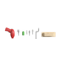 Flash Furniture Bright Beginnings Commercial Grade 8 Piece Tools & Holder Accessory Set for Modular STEAM Wall Systems-Commercial Grade Tool and Holder Set for Modular STEAM Wall Systems