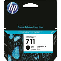 HP 711 Black Ink Cartridge - 38 mL-Black