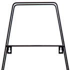 Truu Design Decorative Trapezoid Metal Wall Shelf, 18 x 11.5 inches, Black-Material: made of high-quality, durable metal frame and shelves
