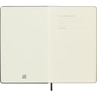 Moleskine Notebook - Large - Ruled/Plain - Hard Cover - 5" x 8.25" - Black-Dimensions: 5.25" x 8.25"