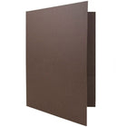 JAM Paper 2-Pocket Presentation Folders, Chocolate Brown, 100 Pack (386Lbrb)-4