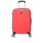 TOSCANO OTTIMO 21" Hardside Carry On Luggage - Vermred-Designed in Italy