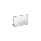 Azar Displays – Porte-étiquette horizontal en acrylique avec fente sur le dessus, 5,5 x 8,5 po, transparent, 10/paquet (142704)-Parfait pour l’école, l’entreprise, le domicile ou le commerce au détail