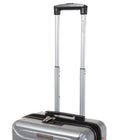 Air Canada - Valise de cabine rigide à roulettes pivotantes de 20 po Milan Collection - Argent-Manche télescopique pour une manipulation et une maniabilité faciles
