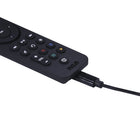 RCA 3-Device Streaming Bluetooth Rechargeable Ultra-Thin Universal Remote Control - Black-Easy to program and setup with myRCA Smart remote control app