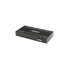 Manhattan 4 Port DVI Video Splitter (176507)-DVI-I female connections fit analog or digital monitors
Computer-to-splitter range: 1.8 m (6 ft.)