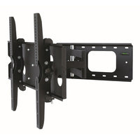 TygerClaw 32"-63" Full Motion Wall Mount, 34" x 11" x 4", Black-Large size Full-Motion wall mount
