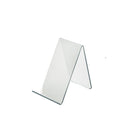 Azar Displays 4.13" x 2.5" x 5" Acrylic Easel Display, 10 Pack (515415)-Use to display various items such as phones, tablets, books and more