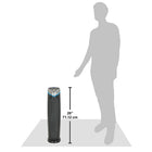 GermGuardian 5-in-1 Pet Pure True HEPA Air Purifier System UV Sanitizer and Odor Reduction-28"H x 6.75"W x 11"L