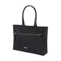 Samsonite 14.1" Rosaline Eco Laptop Tote - Black-Exterior nylon fabric is made from Recyclex, a material created using 100% post-consumer recycled PET plastic