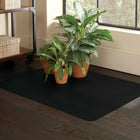 Staples Multi-Surface Chair Mat - 36" x 48" - Black-Dimensions: 36" x 48"