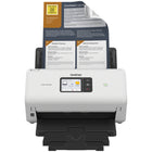 Brother ADS-3300W Wireless High-Speed Desktop Scanner for Small Office & Home Office Professionals-Automatic document handling and continuous scanning
