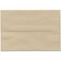 JAM Paper Enveloppes format livret en papier recyclé, fermeture gommée, 5 1/2 x 8 1/8 po, grès, paq./100-Grès