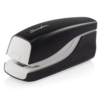 Swingline Breeze Automatic Stapler-Durable Automatic Stapler - Automatic stapler combines the durability of sturdy, plastic construction with the convenience of a small footprint, helping you conserve workspace