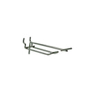 Azar Displays 4" x 0.148" Flip Scan Loop, 50 Pack-Galvanized metal