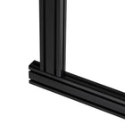 Next Level Racing Universal Elite Freestanding Complete Quad Monitor Stand - Black-Fully adjustable and customizable, offering the most immersive monitor placement setup