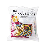Charles Leonard Rubber Bands, Assorted, 12 Pack (CHL56385)-High quality bands made from 100 percent pure rubber